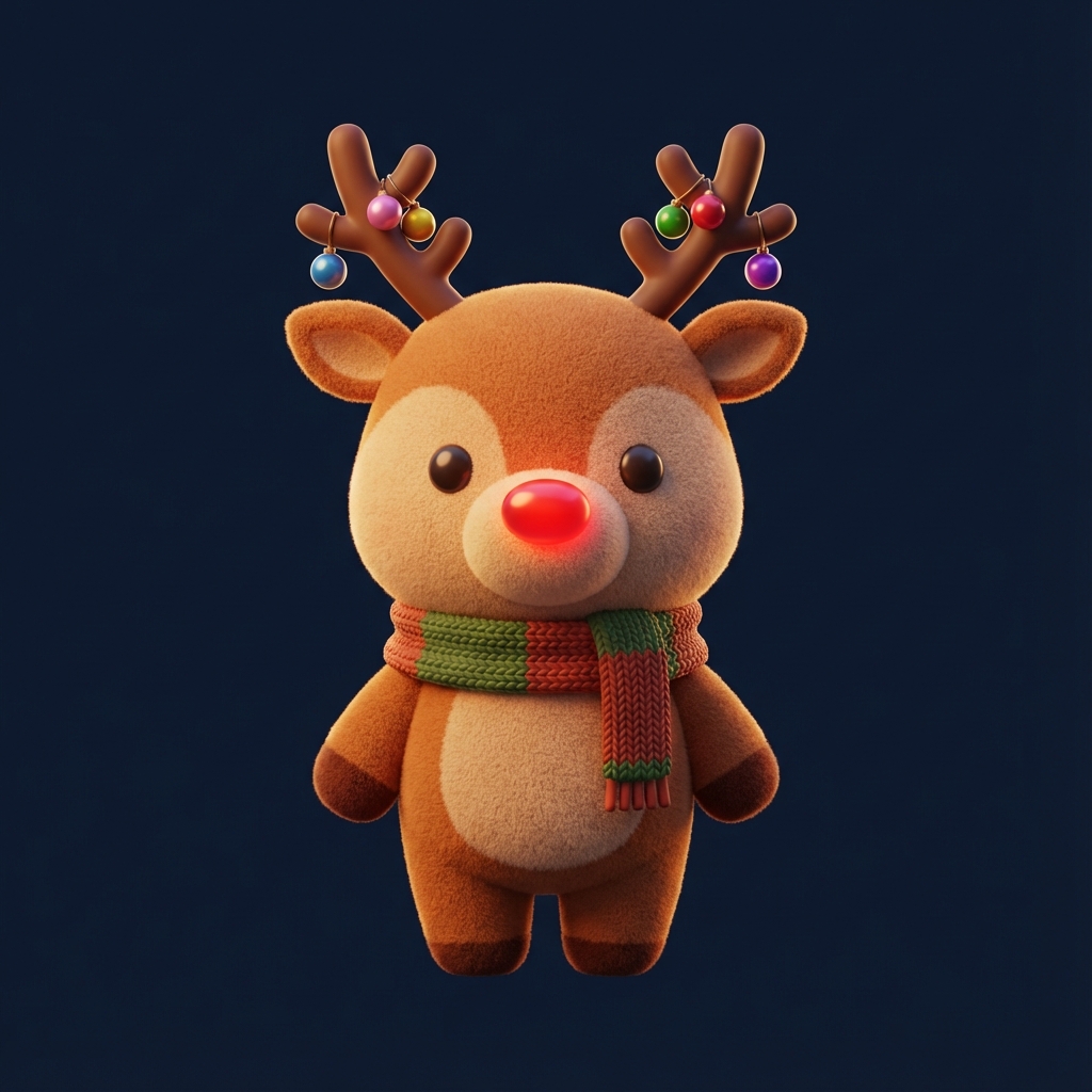 3D Reindeer